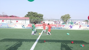 TİKA'dan, Pakistan'da görme ve işitme engelli öğrencilere futbol ve kriket sahası