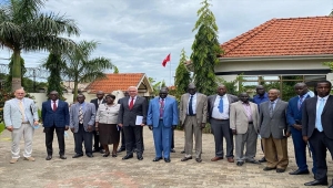 Türkiye'nin Cuba Büyükelçisi Mutaf, Güney Sudan Hayvancılık Bakanı Nyikwec ile görüştü