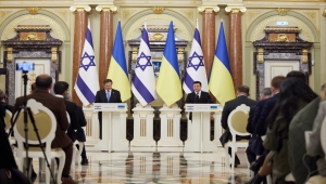 Ukrayna Devlet Başkanı Zelenskiy, İsrail Cumhurbaşkanı Herzog ile Kiev'de görüştü