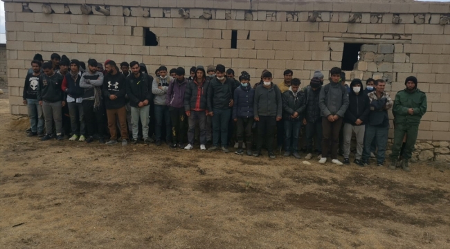 Van'da 164 Afganistanlı düzensiz göçmen yakalandı