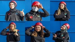 Van'da kadınlardan oluşturulan arama kurtarma timi afetlerde can kurtaracak