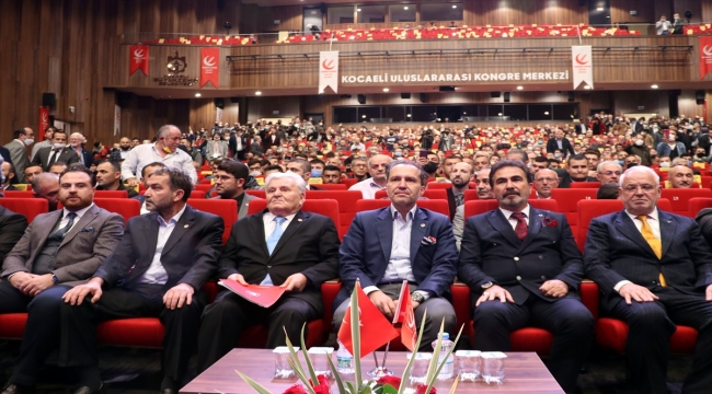 Yeniden Refah Partisi Genel Başkanı Erbakan, Kocaeli'de konuştu: