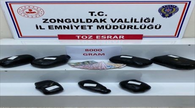 Zonguldak'ta uyuşturucu sattığı iddiasıyla gözaltına alınan şüpheli tutuklandı