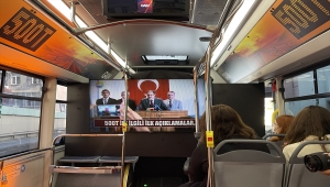 "500T - Kayıp Otobüs"ün ön gösterimi otobüste yapıldı