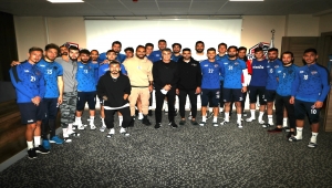 A Milli Takım'ın eski teknik direktörü Güneş'ten Hekimoğlu Trabzon'a ziyaret