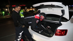 Adana'da havadan ve karadan "güven ve huzur" uygulaması