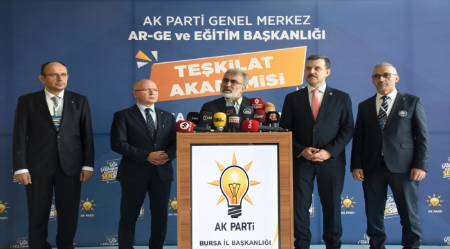 AK Parti Milletvekili Yıldız, Bursa'da "Teşkilat Akademisi" eğitimine katıldı: