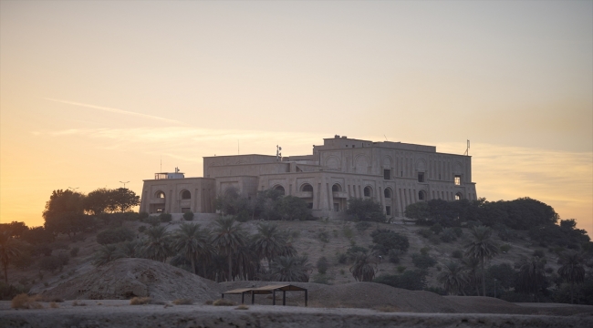 Antik Babil kentindeki "Saddam'ın Sarayı" kapanan bir dönemin izlerini taşıyor
