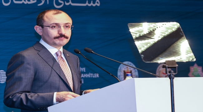 Bakan Muş, "Türkiye-Irak İş, Yatırım ve Müteahhitlik Forumu"nda konuştu: