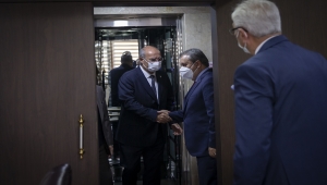 BBP Genel Başkanı Destici, ATO Başkanı Baran'ı kabul etti