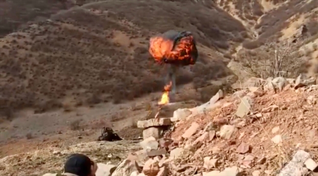 Bingöl'de PKK'lı teröristlerce kullanılan 6 sığınak bulundu 