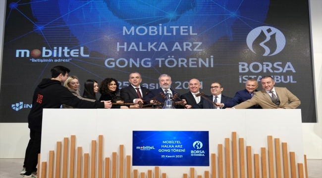 Borsa İstanbul'da gong Mobiltel için çaldı
