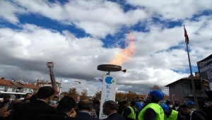 Çankırı'nın Orta ilçesine doğal gaz verilmeye başlandı 