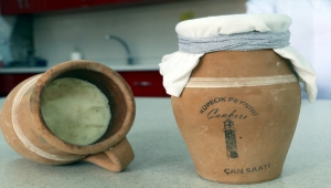 Çankırı'nın tescilli "küpecik peyniri" tuz mağarasında olgunlaştırılacak