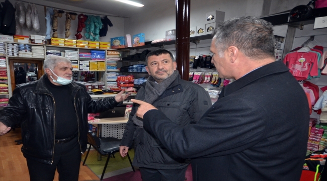 CHP Genel Başkan Yardımcısı Ağbaba, Kars'ta esnaf ziyaretinde bulundu: