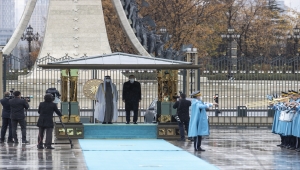 Cumhurbaşkanı Erdoğan, Abu Dabi Veliaht Prensi bin Zayed'i resmi törenle karşıladı