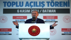 Cumhurbaşkanı Erdoğan, Batman'da toplu açılış töreninde konuştu: (3)