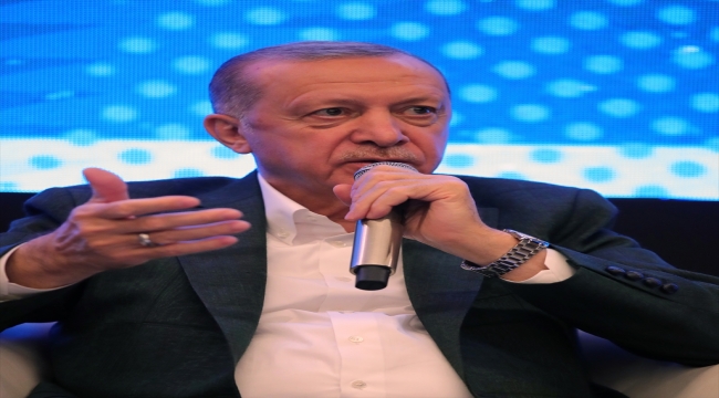 Cumhurbaşkanı Erdoğan, Çanakkale'de gençlerle bir araya geldi: (4)