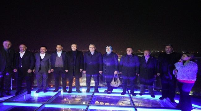 Diyarbakır'da "Fiskaya Cam Teras"ın açılışı yapıldı
