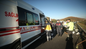 Düzce'de düğün yolundaki trafik kazasında 5 kişi yaralandı