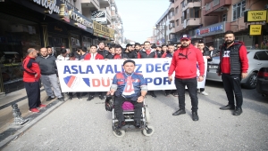 Düzcespor sevgisi "engel" tanımıyor