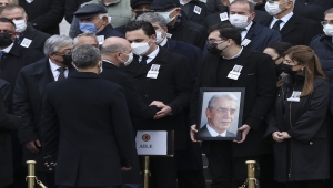 Eski İçişleri Bakanı Hasan Fehmi Güneş için TBMM'de cenaze töreni düzenlendi