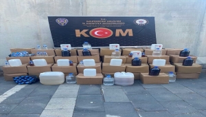 Gaziantep'te 1480 litre etil alkol ele geçirildi