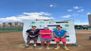 Genç milli tenisçiden Kenya'da önemli başarı