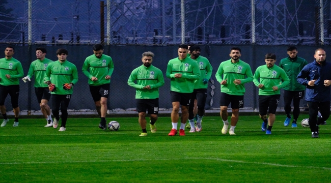 Giresunspor, Sivasspor maçının hazırlıklarına başladı