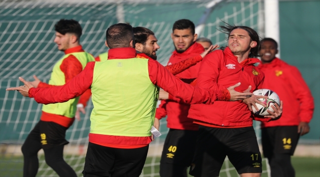 Göztepe, Fenerbahçe maçı hazırlıklarına devam etti
