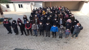 Hatay'da yurda yasa dışı yollarla giren 228 yabancı uyruklu yakalandı