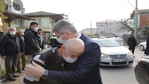 İçişleri Bakan Yardımcısı İnce'den şehit Gedik'in ailesine ziyaret
