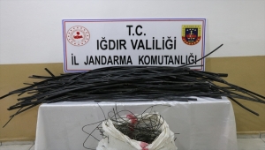 Iğdır'da enerji kesintisine neden olduğu iddia edilen kablo hırsızlığı zanlısı tutuklandı