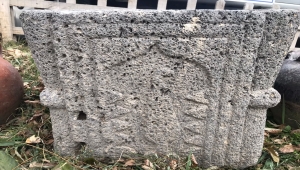 Iğdır'da Roma dönemine ait dibek taşını satmaya çalışan kişi yakalandı