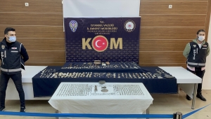 İstanbul'da bin 730 parça tarihi eser ele geçirildi