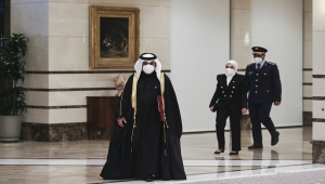 Katar Büyükelçisi Al Thani, Cumhurbaşkanı Erdoğan'a güven mektubu sundu