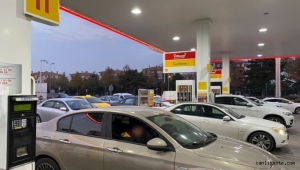 Kayseri'de zam öncesi petrol istasyonlarına akın