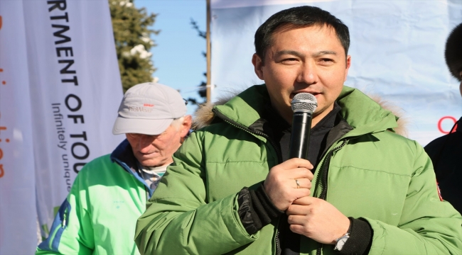 Kırgızistan'da kayak sezonu Karakol kayak merkezinde açıldı