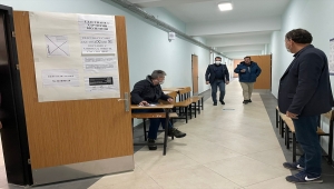 Kocaeli'de çifte vatandaşlar Bulgaristan seçimleri için oy kullanıyor