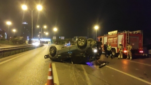 Maltepe'deki trafik kazasında 3 kişi yaralandı