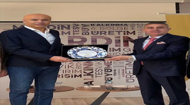 MARİŞ, Mardinli girişimci Vedat Özçelik'i ağırladı