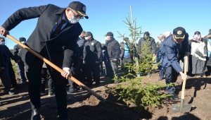 "Milli Ağaçlandırma Günü"nde Kütahya'da fidanlar toprakla buluştu