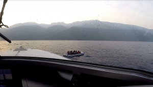 Muğla'da açıklarında lastik bottaki 6 düzensiz göçmen kurtarıldı
