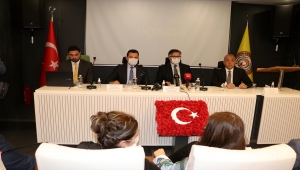 Romanya'nın Ankara Büyükelçisi Stefan Tınca, Hatay'da iş insanlarıyla buluştu: