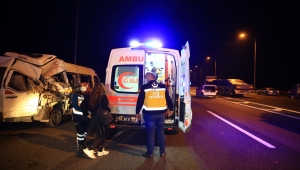 Sakarya'daki zincirleme trafik kazasında 5 wushu sporcusu yaralandı