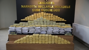 Şanlıurfa'da kamyonette 217 kilogram eroin ele geçirildi