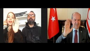Tatar'dan Maraş'ta çektiği klip dolayısıyla Rum kesiminde hedef gösterilen Elibol'a destek