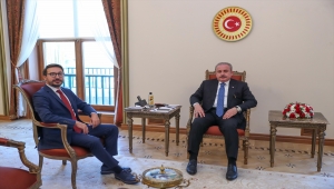 TBMM Başkanı Şentop, AA Genel Müdürü Karagöz'ü kabul etti