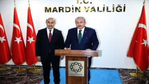 TBMM Başkanı Şentop, Mardin'de Valiliği ziyaret etti, tarihi mekanları gezdi