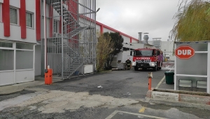 Tekirdağ'da fabrikada çıkan yangın söndürüldü